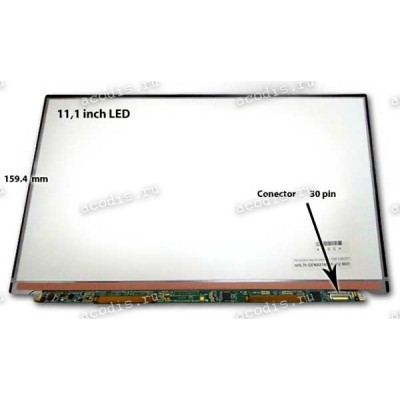 LTD111EXCA 1366x768 LED 30 пин slim NEW
