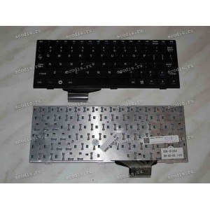 Keyboard Asus eeePC 701, 900, 901 (Black/Matte/US) чёрная матовая (DOK-6125A p/n: 88-01-US)