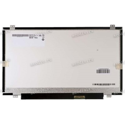 B140RW02 V.0 1600x900 LED 40 пин slim new
