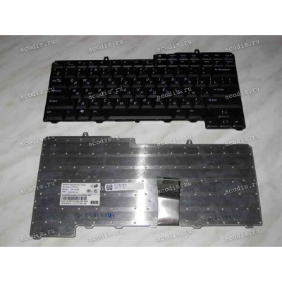 Keyboard Dell Inspiron 131L, 1501, 630m, 640m, 6400, 9400, E1405, E1505, E1705  / XPS M (Black/Matte/US)