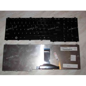 Keyboard Toshiba Satellite A50*, L35*, L55*, P30*, P50*, Qosmio X305-****,G50,F50 (Black/Glossy/US) чёр