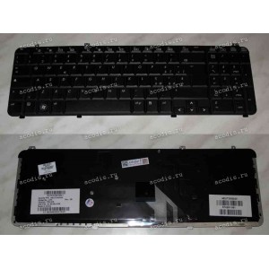 Keyboard HP/Compaq dv6-10**, 12**, 1300, 20** (Black/Matte/Italiano) чёрная матовая