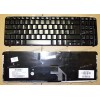Keyboard HP/Compaq dv6-10**, 12**, 1300, 20** (Black/Glossy/Italiano) чёрная глянцевая