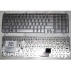 Keyboard HP/Compaq dv8-1010, HDX X18, HDX18 (Silver/Glossy/RUO) серебристая глянцевая русская
