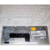 Keyboard HP/Compaq Mini 110-****, 1101 (White/Glossy/RUS грав.-US) белая глянцевая русифицированная