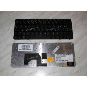 Keyboard HP/Compaq Mini 210 (Black/Matte/RUS грав.-German) чёрная матовая русифицированная