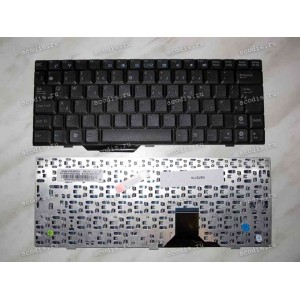 Keyboard Asus eeePC 1000, 1000H, 1000HE, 1000HA, 1000HD (Black/Matte/UK) чёрная матовая