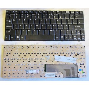 Keyboard Fujitsu Siemens Amilo M1437, TCL T22, RoverBook Voyager V200VH, Founder R211, Hasee P420, Advent 9112, ECS S20II p/n:K002427A1 (Black/Matte/US)чёр