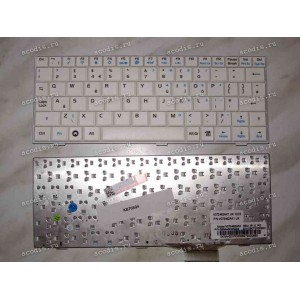 Keyboard Asus eeePC 701, 900, 901 (White/Matte/UK) белая матовая V072462AK1