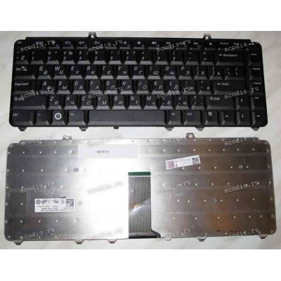 Keyboard Dell Inspiron 1420*, 15***, Vostro 1400, 1500, XPS M1330, M1420, M15** (Black/Matte/RUO)