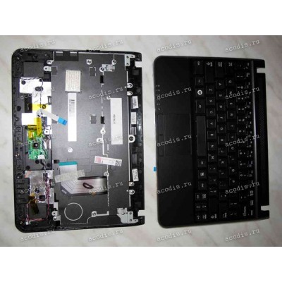 Keyboard Samsung NP-N210, NP-N220 (Keyboard+Palmrest+Touch PAD+Loudspeaker) (p/n: BA59-02704A) (Black/Matte/US)