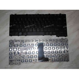 Keyboard Toshiba Satellite A2**,A3**,M2**,M3**,L3**,Satellite Pro M200 (Black/Matte/US) черная матовая