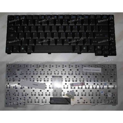 Keyboard Asus A3, A3G/L, A32,A3000*,A3500,A6*,A6000*,A9,F5*,Z81,Z9,Z91*,Z9100*(Black/Matte/US) чёрная