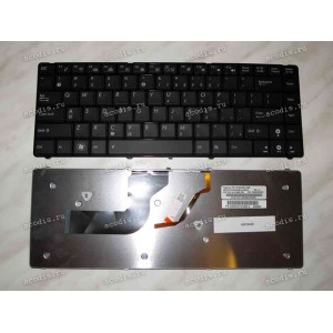 Keyboard Asus U80 (Black/Matte/LED/US) чёрная матовая с подсветкой