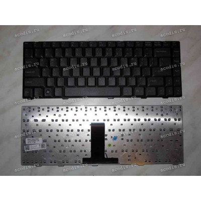 Keyboard Asus F80, F80CR, F80H, F80L, F80Q, F80S, F80X (Black/Matte/US) чёрная матовая