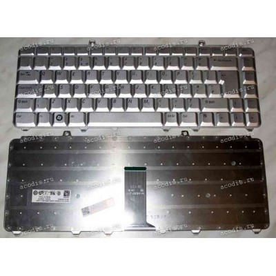 Keyboard Dell Inspiron 1420*, 15***, Vostro 1400, 1500, XPS M1330, M1420, M15** (Silver/Matte/UK)