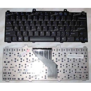 Keyboard Dell Inspiron 700m, 710m, iRu Novia 3221W, Aopen 1551 (Black/Matte/US) чёрная матовая