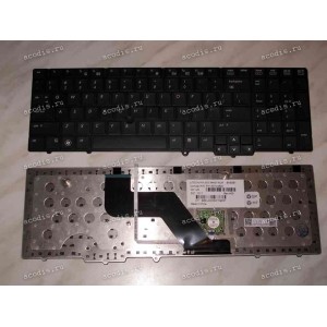 Keyboard HP/Compaq EliteBook 8540p, 8540w PK1307G3A00 6201750 (Black/Matte/US) чёрная матовая PointStick