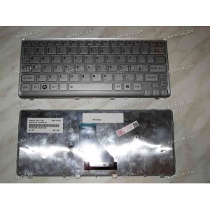 Keyboard Toshiba Satellite NB305 (Silver/Matte/US) серебристая матовая