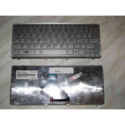 Keyboard Toshiba Satellite NB305 (Silver/Matte/US) серебристая матовая