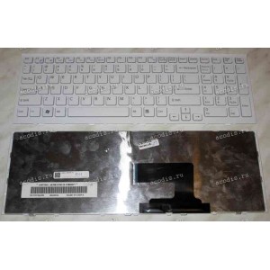 Keyboard Sony VPC-EE / EH (Sony p/n: 148927021, 148970811) (White-White/Matte/US)в бел рамке матовая Keyboard Sony VPC-EE / EH (Sony p/n: 148927021, 148970811) (White-White/Matte/US)в бел рамке матовая