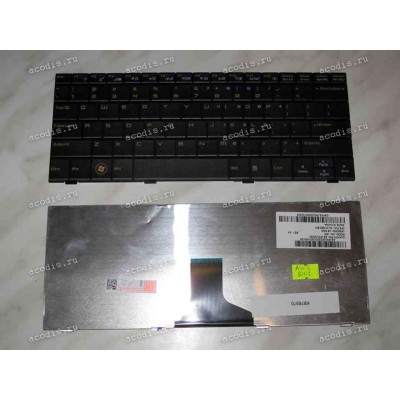 Keyboard Asus eeePC 1001HA, 1005HA, 1008HA (Black/Matte-special/US) чёрная матовая с блёст.