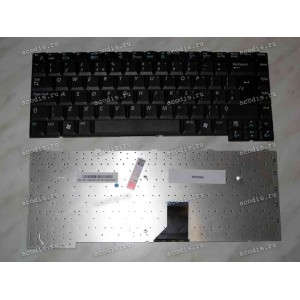 Keyboard Samsung NP-M40 (p/n: BA59-01327C) (Black/Matte/US) чёрная матовая