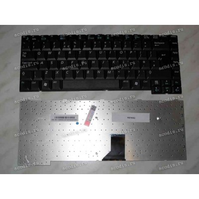 Keyboard Samsung NP-M40 (p/n: BA59-01327C) (Black/Matte/US) чёрная матовая