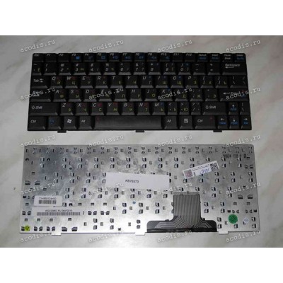 Keyboard Averatec 1000 (Black/Matte/RUO) черная матовая русифицированная