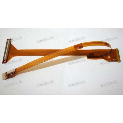Переходник 30pin 32mm flat к кабелю + 2 разъёма инверторов + 12pin шлейф на 40pin 20mm к матрице(TD/AK-LED40-30-160)