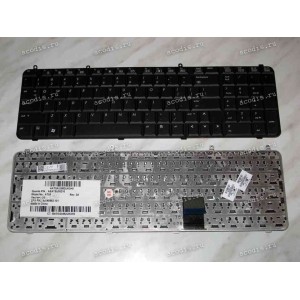Keyboard HP/Compaq dv9*** (Black/Matte/US) черная матовая