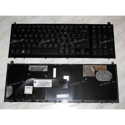 Keyboard HP/Compaq ProBook 4520s, 4525s (Black/Matte/US) черная матовая