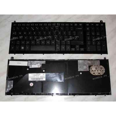Keyboard HP/Compaq ProBook 4520s, 4525s (Black/Matte/UK) черная матовая