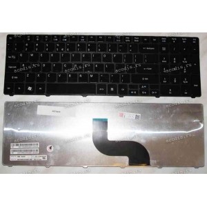 Keyboard Acer Aspire 5236, 5242, 5410, 553*, 5542, 573*, 574*, 581*, 753*, 7740, 893*, 8940 (358х113 мм) (Black/Glossy/US)черн гл