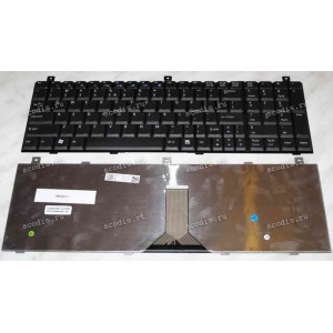 Keyboard Acer Aspire 1800, 9500 (Black/Matte/US) черная матовая