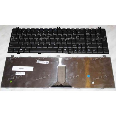 Keyboard Acer Aspire 1800, 9500 (Black/Matte/US) черная матовая