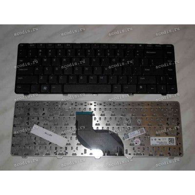 Keyboard Dell Inspiron 14V, 14R (Black/Matte/US) чёрная матовая