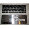 Keyboard Sony VPC-S (p/n:148778321) (Black-Silver/Matte/US) черная в серебряной рамке матовая