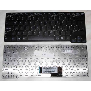 Keyboard Sony VPC-CW (p/n: 148738411) (Black/Matte/UK) чёрная матовая