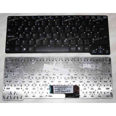 Keyboard Sony VPC-CW (p/n: 148738411) (Black/Matte/UK) чёрная матовая