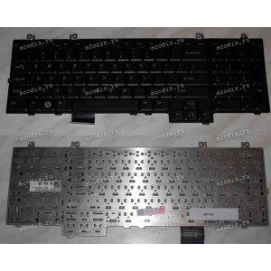 Keyboard Dell Studio 1735, 1736, 1737 (Black/Matte/US) чёрная матовая