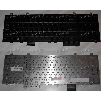 Keyboard Dell Studio 1735, 1736, 1737 (Black/Matte/US) чёрная матовая