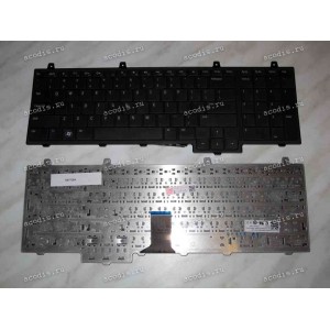 Keyboard Dell Inspiron 1747, 1750 (Black/Matte/US) чёрная матовая