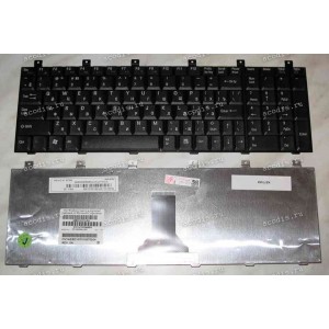 Keyboard Toshiba Satellite M60, M65, P100, P105 (Black/Matte/RUO) чёрная матовая русиф