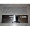 Keyboard Toshiba Satellite C65*, L65*, L67* (White/Glossy/UK) белая глянцевая