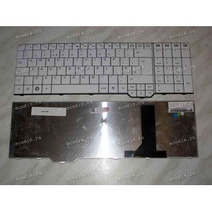 Keyboard Fujitsu Siemens Amilo XA3530, Esprimo V65**, X9510 (White/Matte/UK) белая матовая Keyboard Fujitsu Siemens Amilo XA3530, Esprimo V65**, X9510 (White/Matte/UK) белая матовая