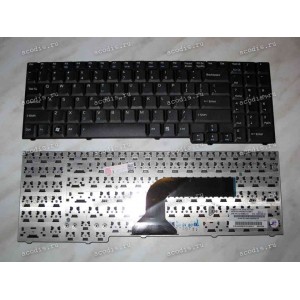 Keyboard Asus A7U, G50, G50VT, G70, M50, M70, M70L, X70, X71 (Black/Matte/US) чёрная матовая