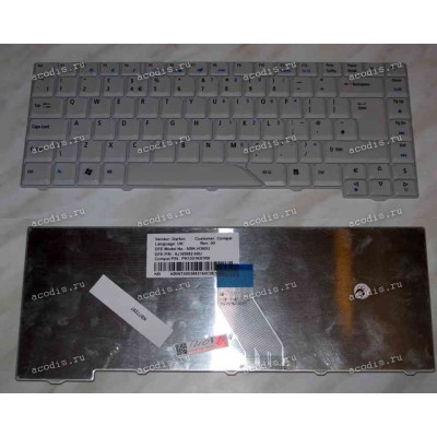 Keyboard Acer Aspire 4210, 4220, 4310, 4315, 4320, 4330, 4430, 4510, 4520, 4710, 4720, 4730, 4910, 4920, 4930, 5220, 5235, 5300, 5310, 5315, 5320, 5520, 5530, 5535, 5700, 5710, 5715, 5720, 5730, 5900, 5910, 5920, 5930, 6920, 6920G, 6935, 6935G (Grey/Matte