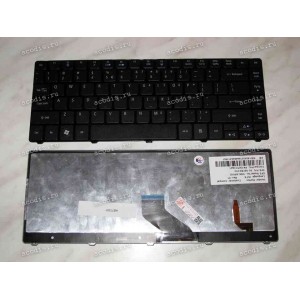 Keyboard Acer Aspire 3410T, 3810*, 4410T, 4535, 4736, 4810*, 4935 (Black/Matte/LED/US) черная матовая с подсв.