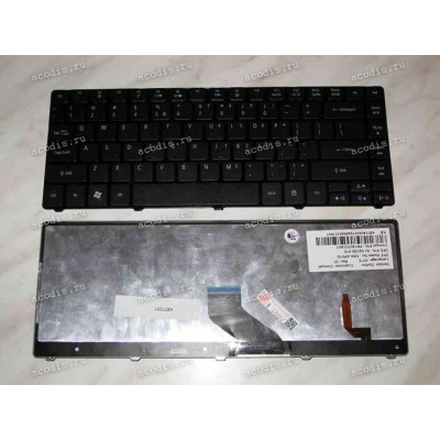 Keyboard Acer Aspire 3410T, 3810*, 4410T, 4535, 4736, 4810*, 4935 (Black/Matte/LED/US) черная матовая с подсв.